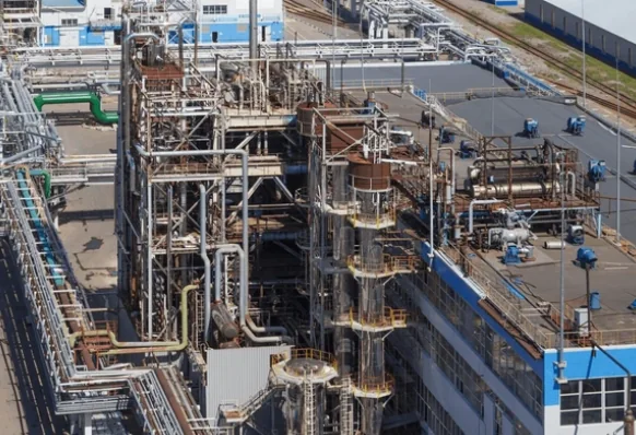 Petrochemical complex from the air