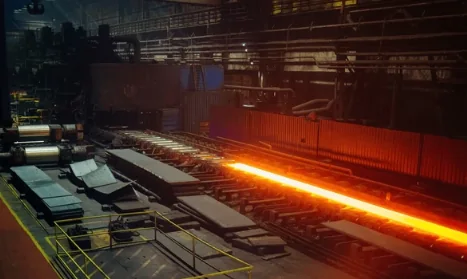 Hot rolling line